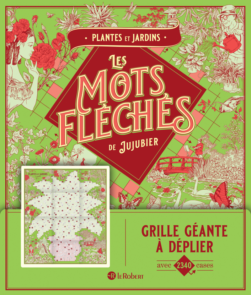 Plantes et jardins - Les mots fléchés de Jujubier - Grille géante