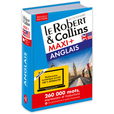 Le Robert & Collins Maxi+ Anglais + Carte téléchargement NE