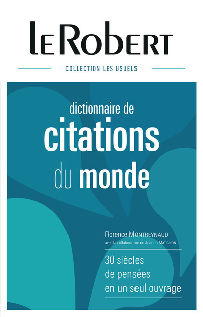 Dictionnaire de citations du monde -relié-