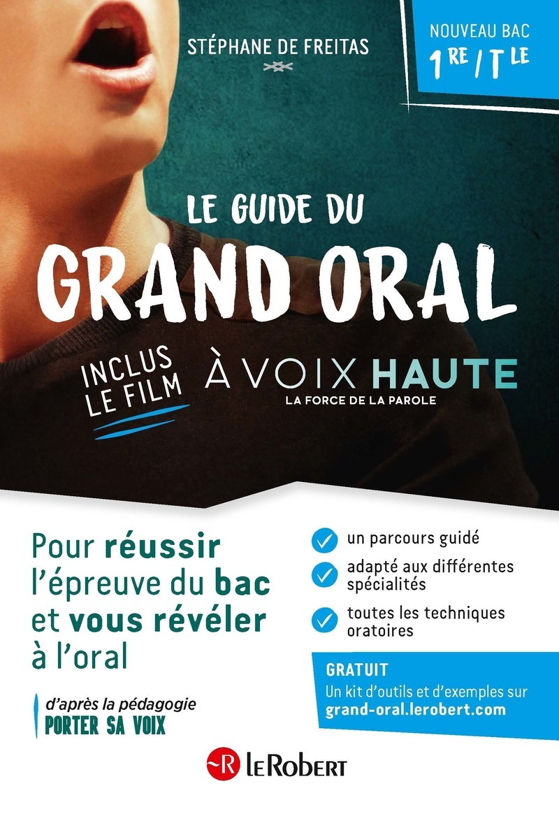 Le guide du grand oral avec le film à voix haute