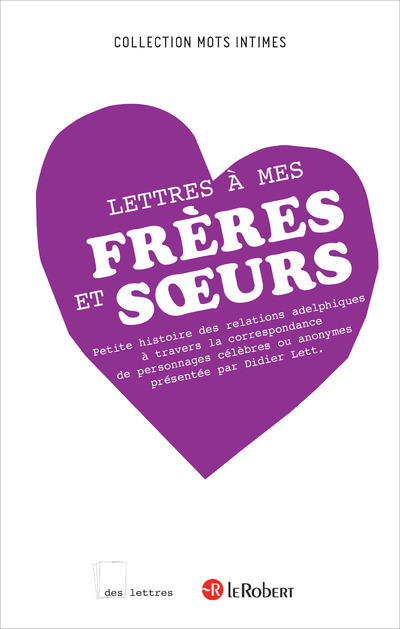 Les lettres à mes frères et soeurs