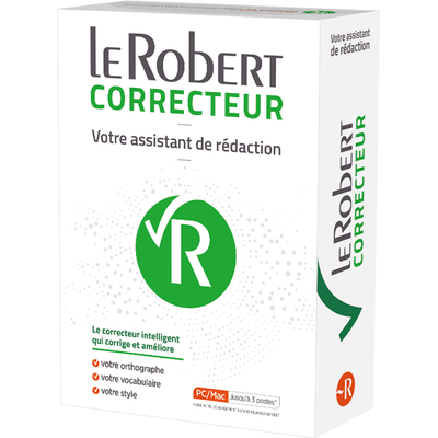 Le Robert Correcteur PC/MAC coffret 3 postes - V3