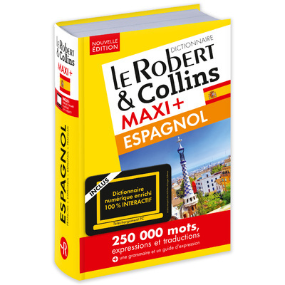 Le Robert & Collins Maxi+ espagnol + Carte téléchargement NE