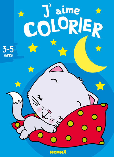J'aime colorier (3-5 ans) (Chaton)