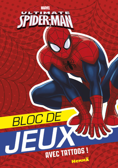 Marvel Ultimate Spider-Man Bloc de jeux avec tattoos