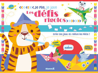 Je plie, je joue - Les défis rigolos