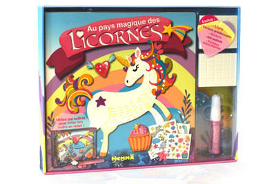 Mon coffret Au pays magique des Licornes