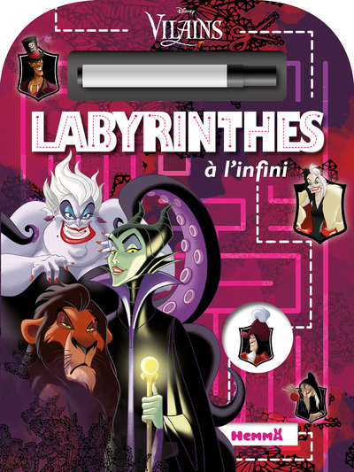 Disney Vilains - Labyrinthes à l'infini