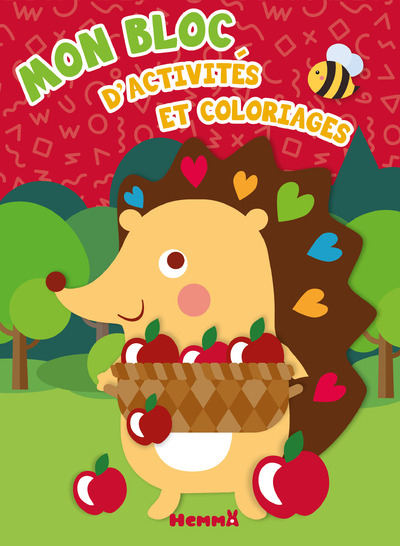 Mon bloc d'activités et coloriages (Hérisson)
