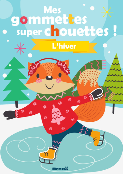 Mes gommettes super chouettes ! L'hiver