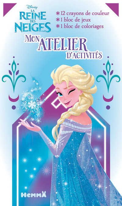 Disney La Reine des Neiges Mon atelier d'activités