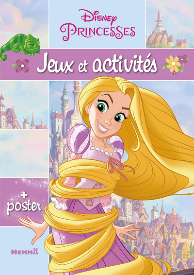 Disney Princesses - Mon livre de Jeux et Activités + un grand poster