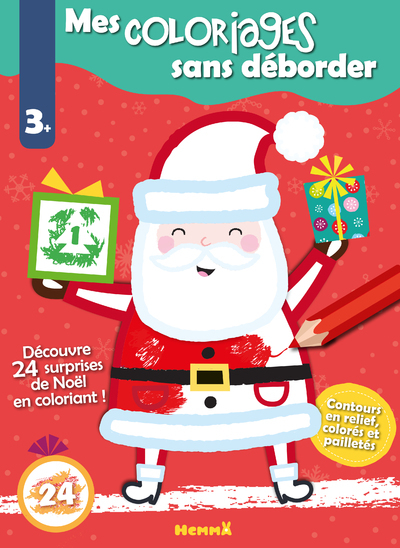 Mes coloriages sans déborder (Noël)