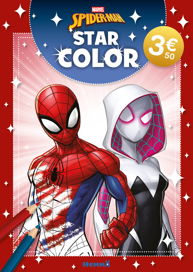 Marvel Spider-Man - Star Color (Spider-Man et Ghost-Spider)
