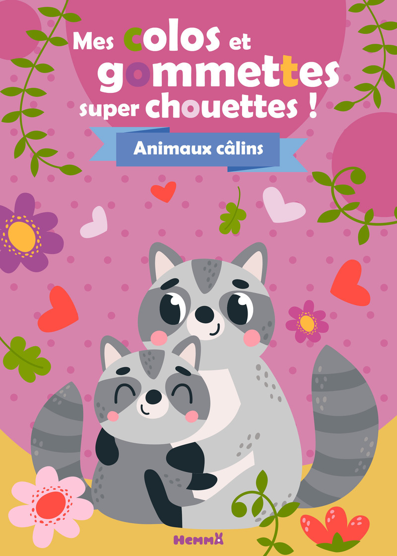 Mes colos et gommettes super chouettes ! Animaux câlins