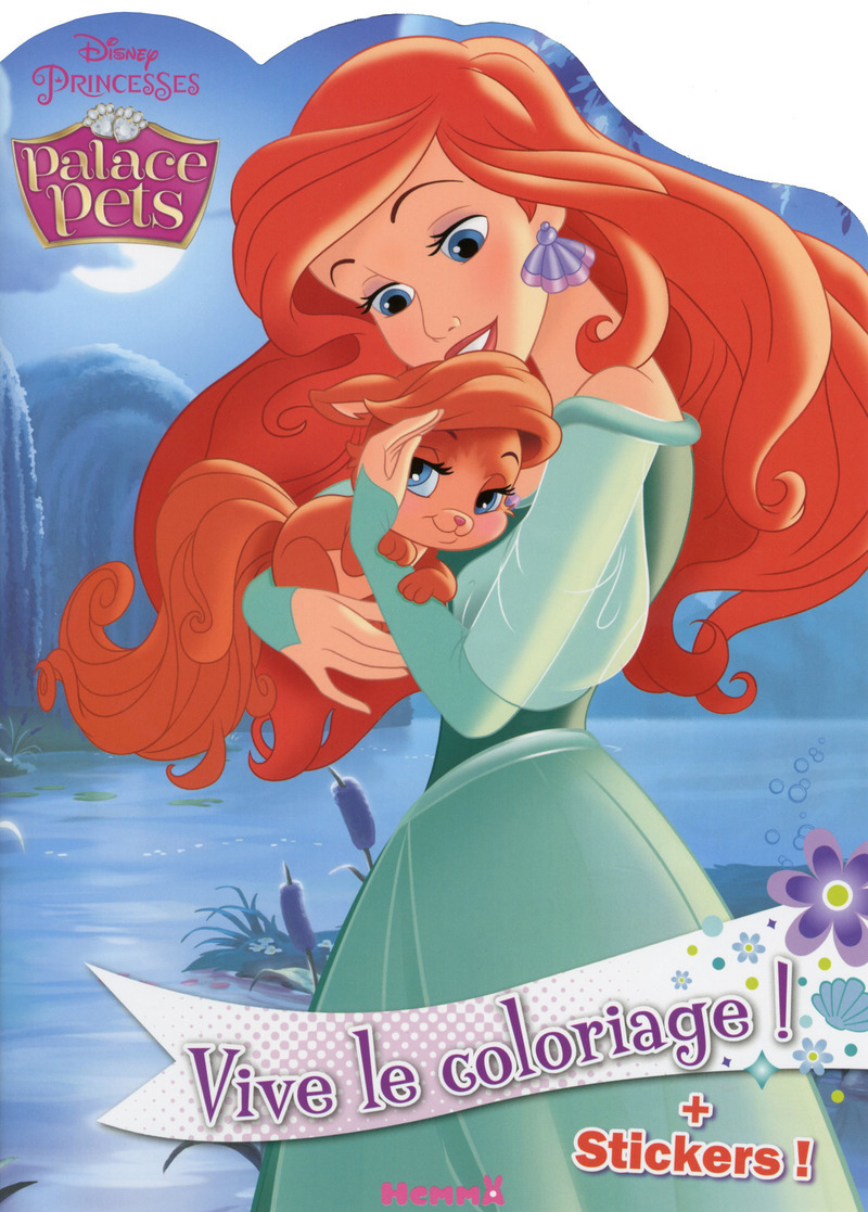 Disney Princesses Palace Pets vive le coloriage ! (Ariel)