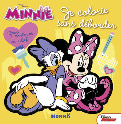 Disney Minnie Junior Je colorie sans déborder (Daisy et Minnie)