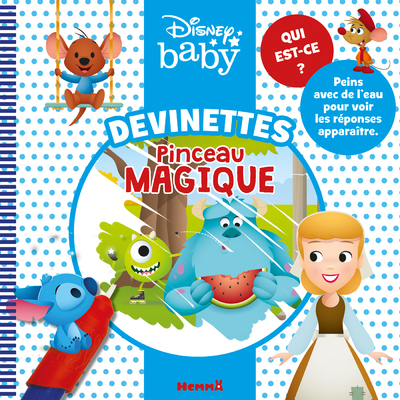 Disney Baby - Devinettes pinceau magique (Bob et Sully au centre)