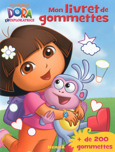 Dora l'exploratrice mon livret de gommettes (Dora et babouche)
