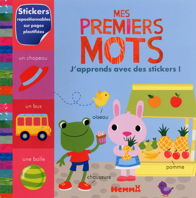 Mes premiers mots J'apprends avec des stickers !