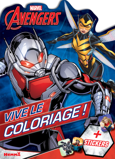 Marvel Avengers - Vive le coloriage ! (Ant-Man & La Guêpe)