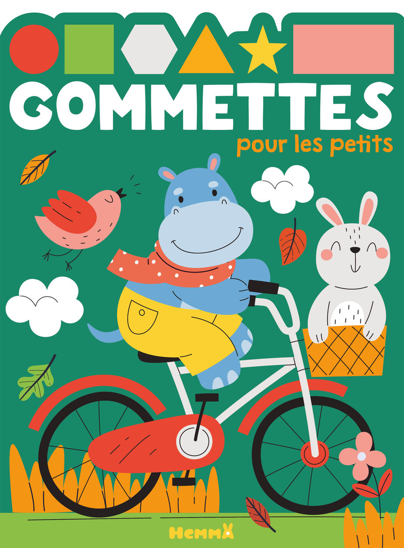 Gommettes pour les petits (Hippo et lapin)