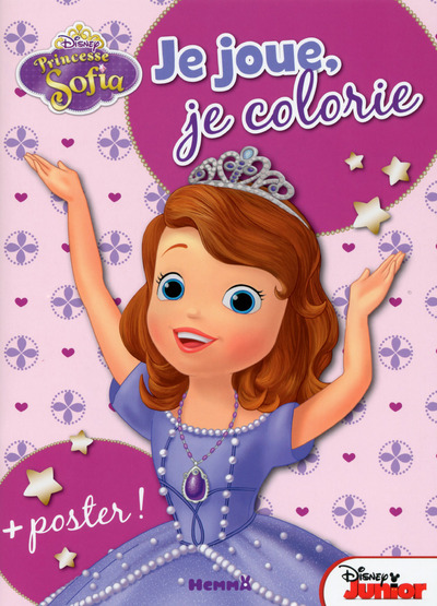 Princesse Sofia Je joue, je colorie + Poster !
