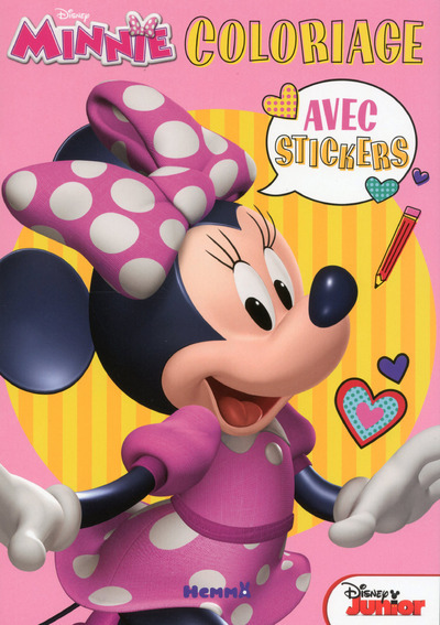 Disney Minnie Coloriage avec stickers