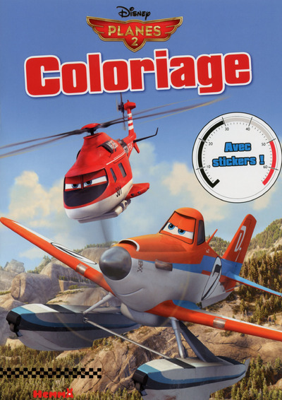 Planes 2 Coloriage avec stickers !