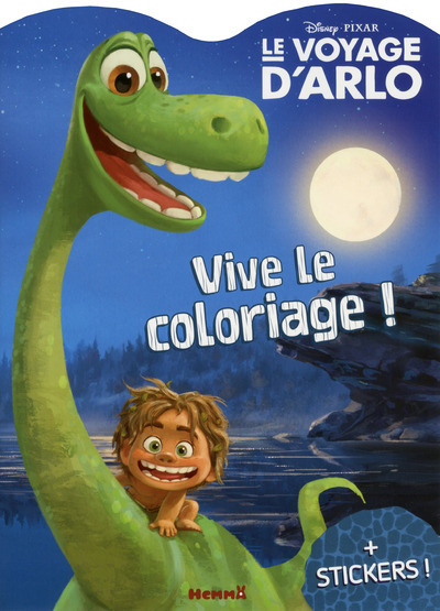 Disney Pixar Le voyage d'Arlo Vive le coloriage !
