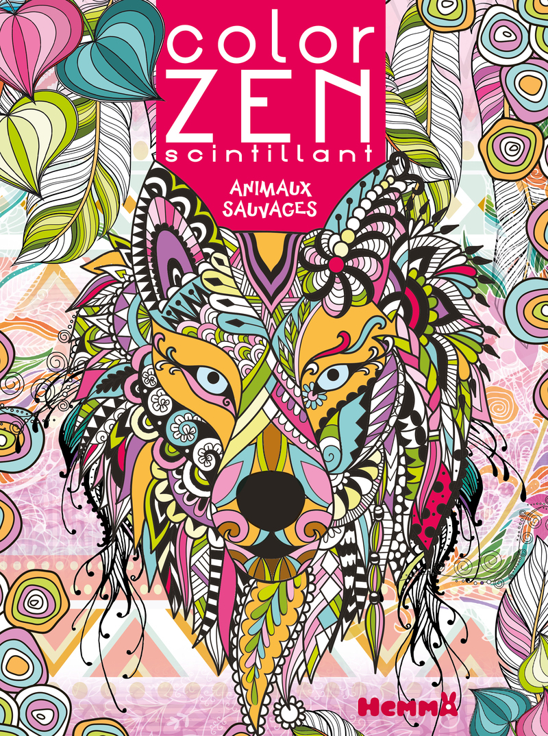 Color Zen scintillant - Animaux sauvages