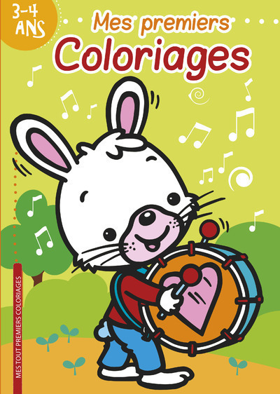 Mes premiers coloriages (3-4 ans) (Lapin)