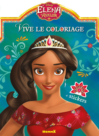 Disney Elena d'Avalor Vive le coloriage