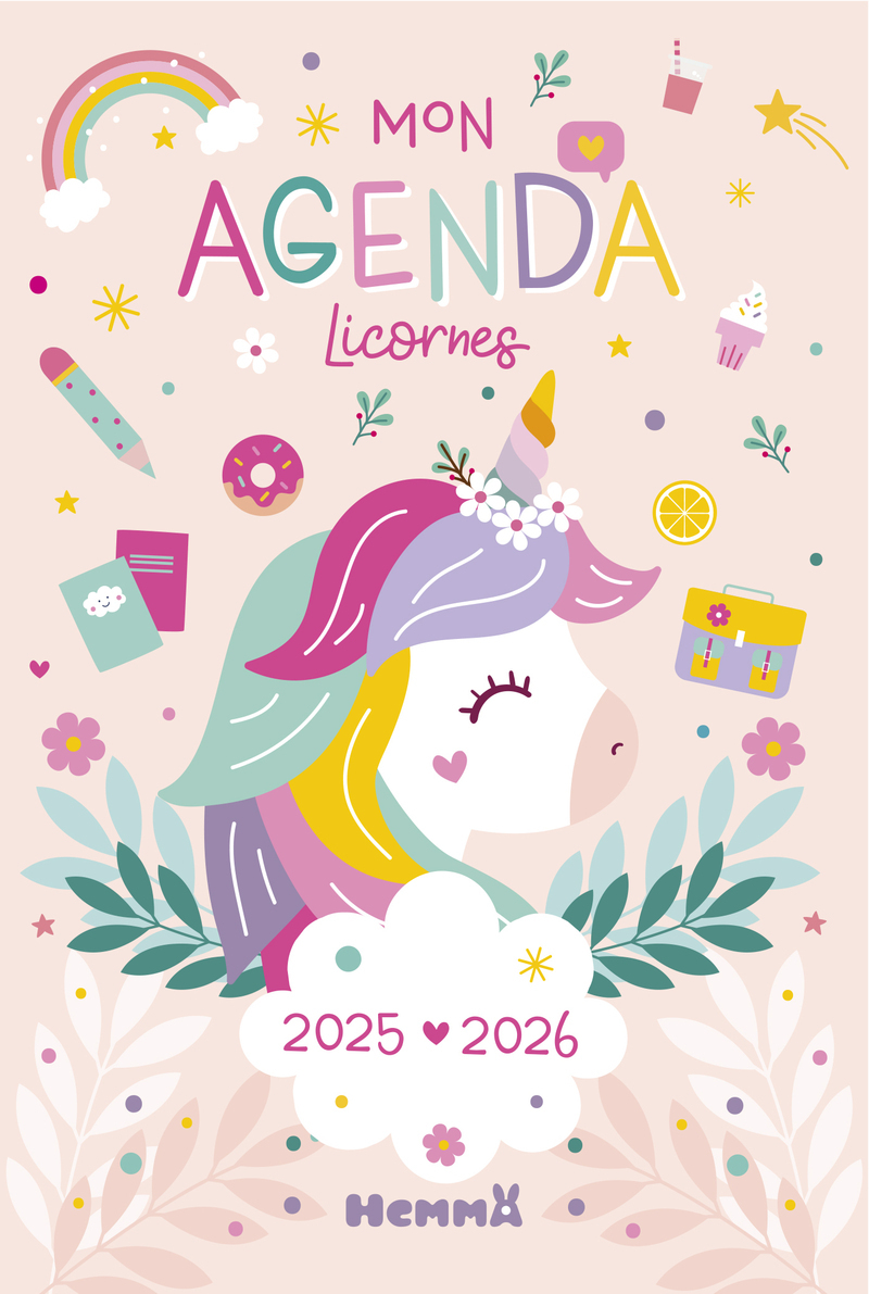 Mon agenda licornes 2025-2026