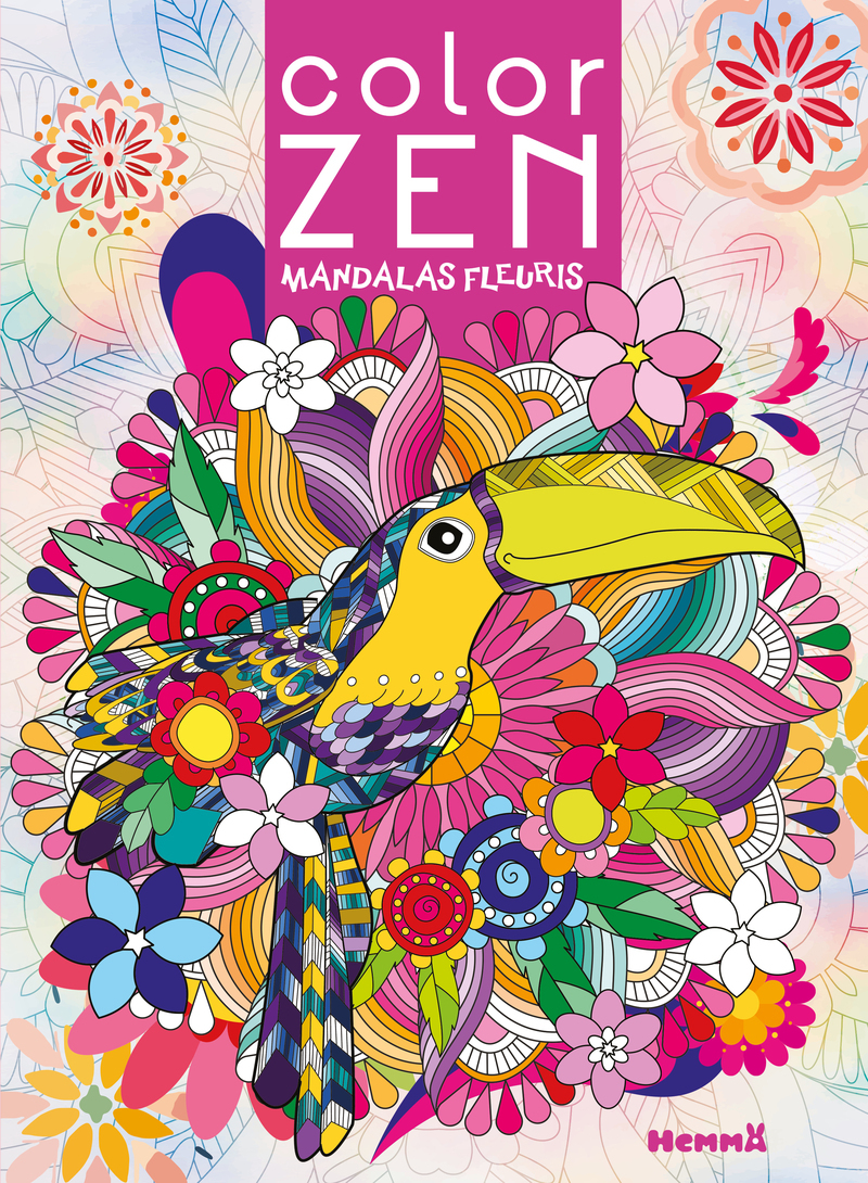 Color Zen - Mandalas fleuris