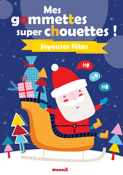 Mes gommettes super chouettes ! Noël (Père Noël)