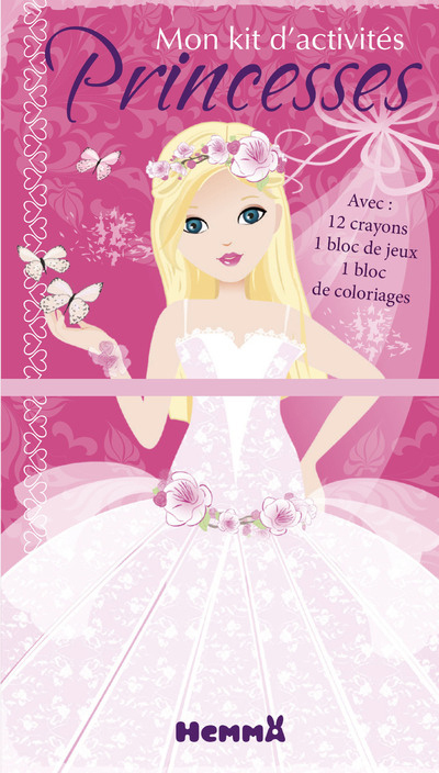 Princesses - Mon kit d'activités (Papillons)