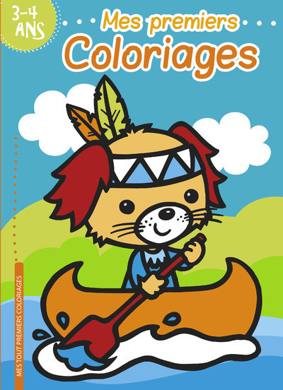 Mes premiers coloriages (3-4 ans) (Chien-canoë)
