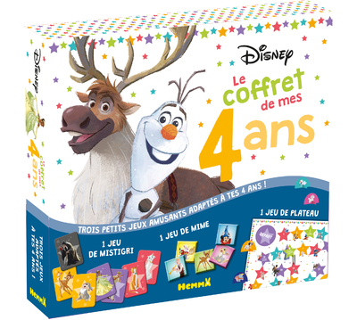 Disney - Le coffret de mes 4 ans (Olaf et Sven)