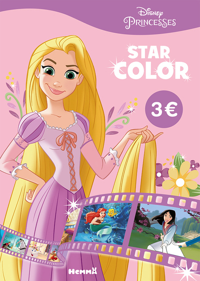 Disney Princesses Star Color (Raiponce)