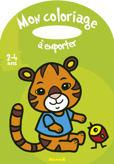 Mon coloriage à emporter (2-4 ans) (Tigre)