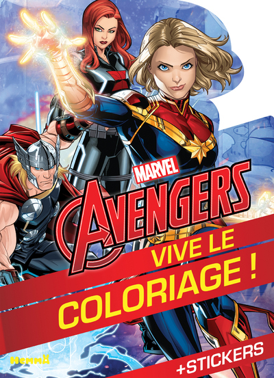 Marvel Avengers Vive le coloriage ! (Héroïnes Marvel)