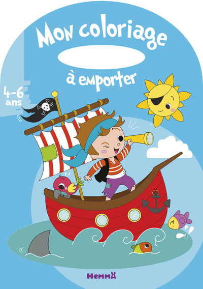Mon coloriage à emporter (4-6 ans) (Pirate)