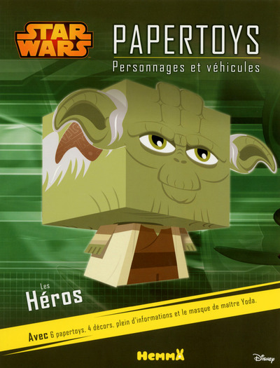 Disney Star Wars Papertoys Les héros (Maître Yoda)