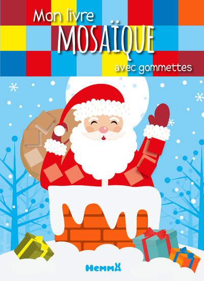 Mon livre mosaïque avec gommettes (Noël)
