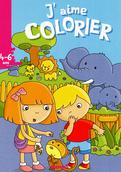 J'aime colorier (4-6 ans) zoo