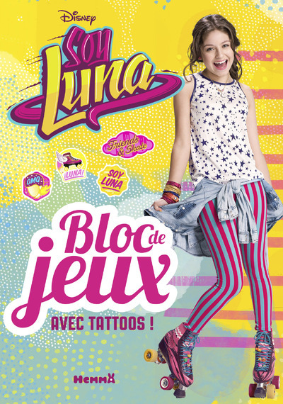 Disney Soy Luna Bloc de jeux avec tattoos