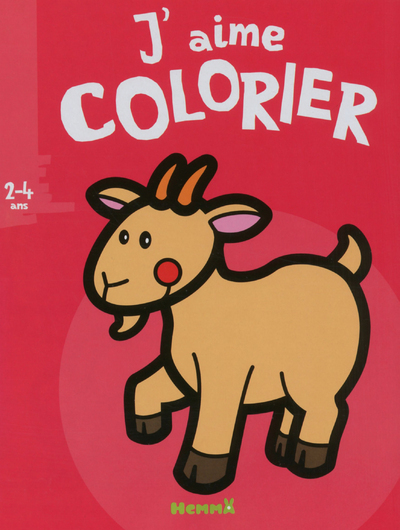 J'aime colorier (2-4 ans) (biquette)