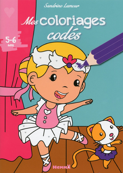 Mes coloriages codés (5-6 ans) (Ballerine)