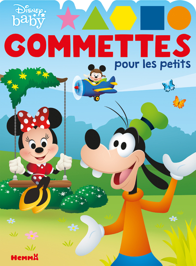 Disney Baby - Gommettes pour les petits (Dingo, Minnie et Mickey)